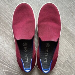 Rothy’s Garnet Sneakers - Size 8 - GUC